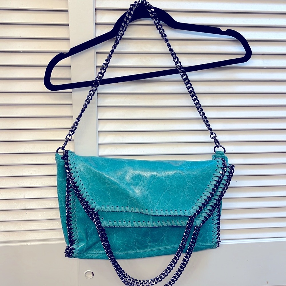 Leather shoulder bag purchased in Italy